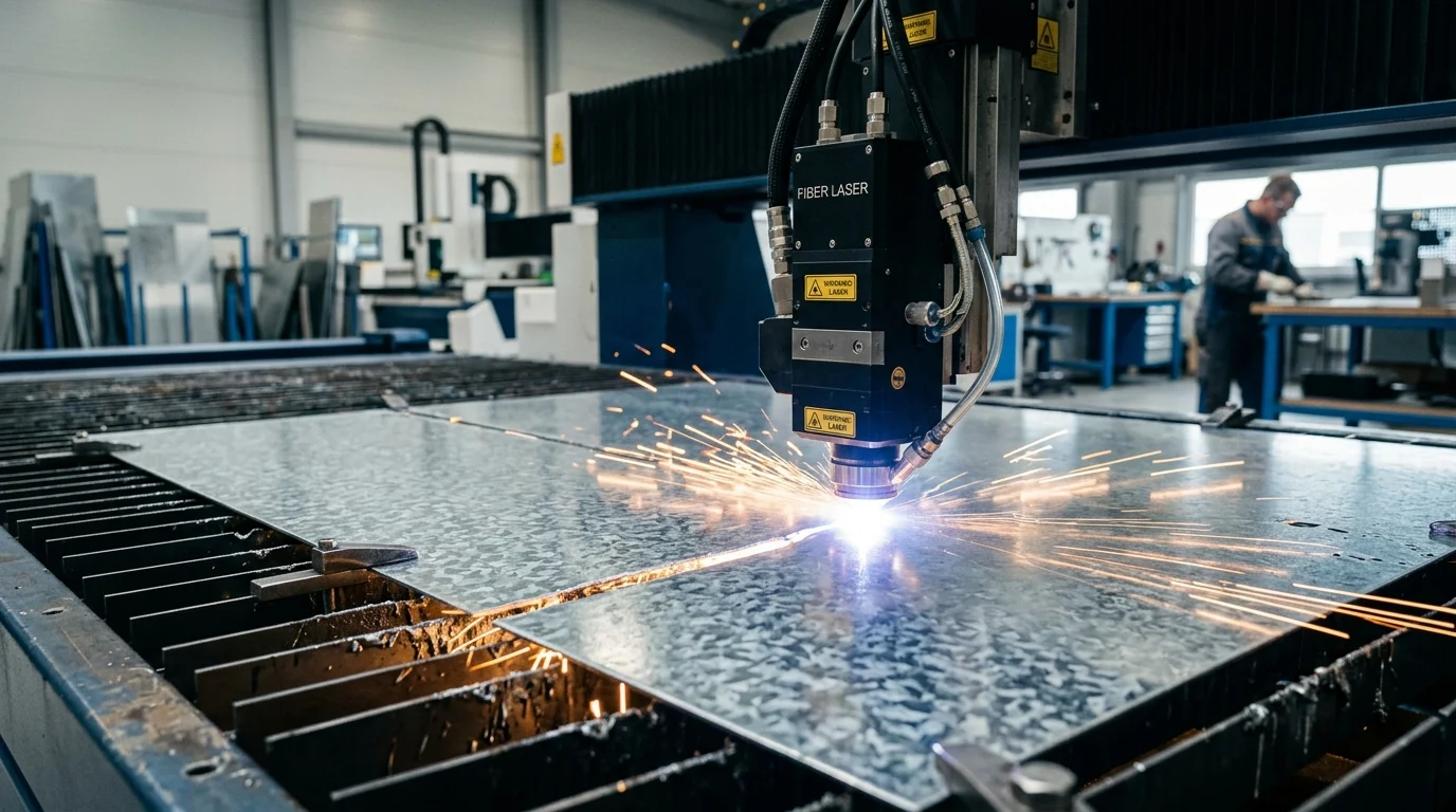 Chapa Galvanizada: Como Fica o Corte a Laser e a Dobra