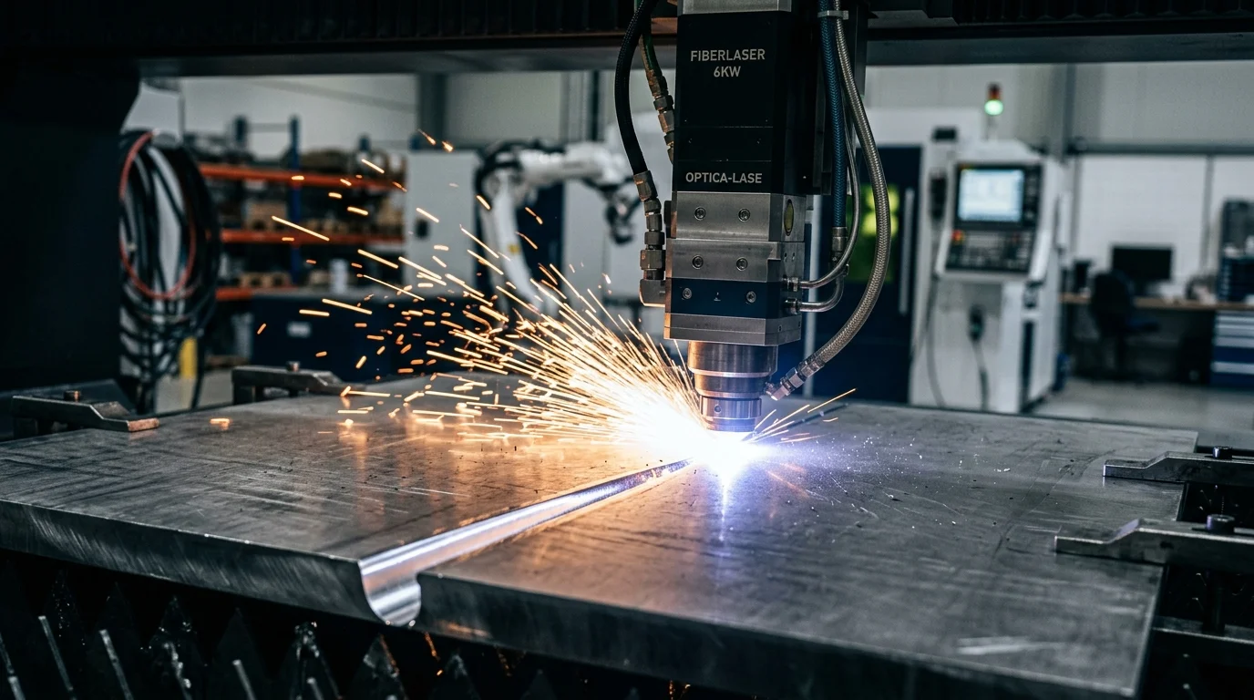 Corte a Laser em Alumínio: O Que Muda no Processo e no Preço